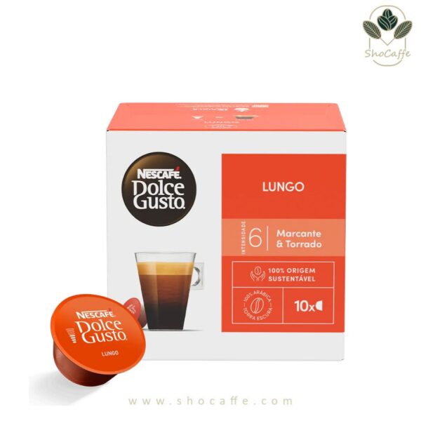کپسول قهوه دولچه گوستو مدل لانگو Lungo