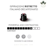 کپسول قهوه نسپرسو مدل ریستریتو بدون کافئین Ristretto Decaffeinato