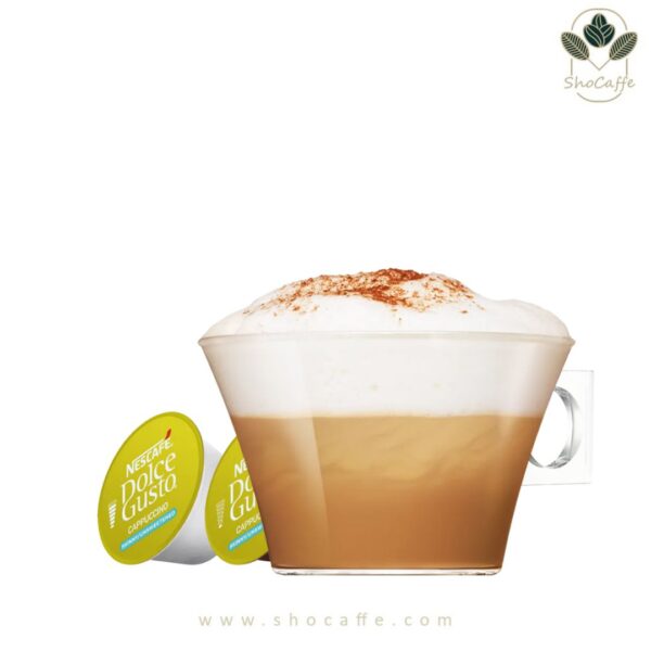 کپسول قهوه دولچه گوستو مدل کاپوچینو لایت Cappuccino Unsweetened
