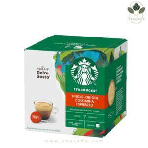 کپسول قهوه دولچه گوستو استارباکس کلمبیا starbucks colombia