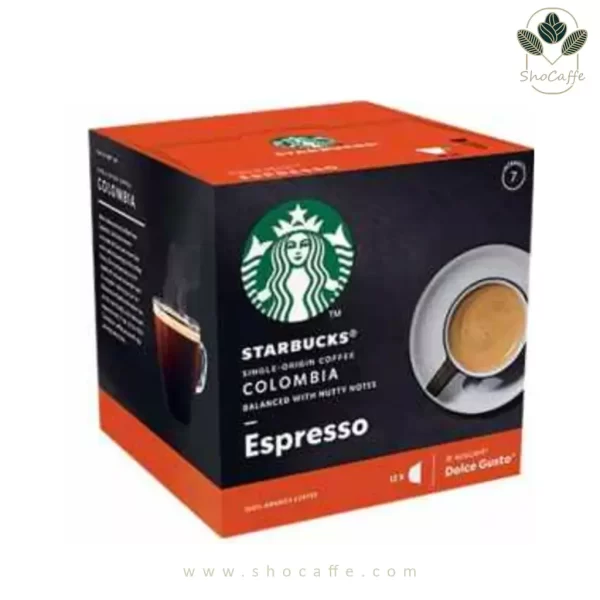 کپسول قهوه دولچه گوستو استارباکس کلمبیا starbucks colombia