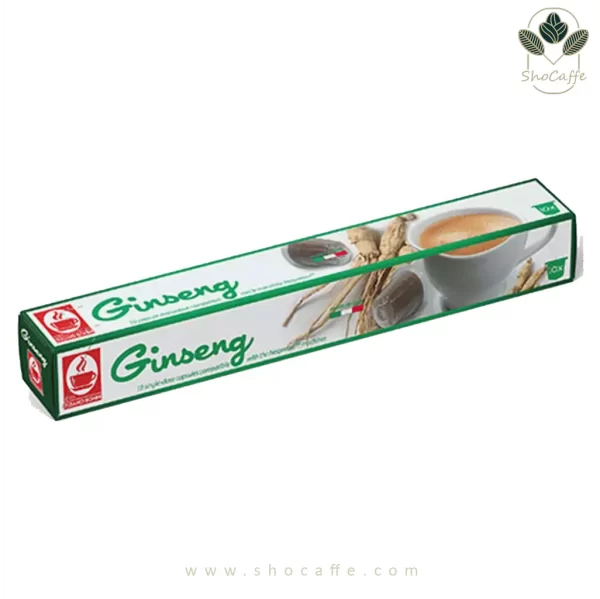 کپسول قهوه نسپرسو جنسینگ Ginseng بسته 10 عددی