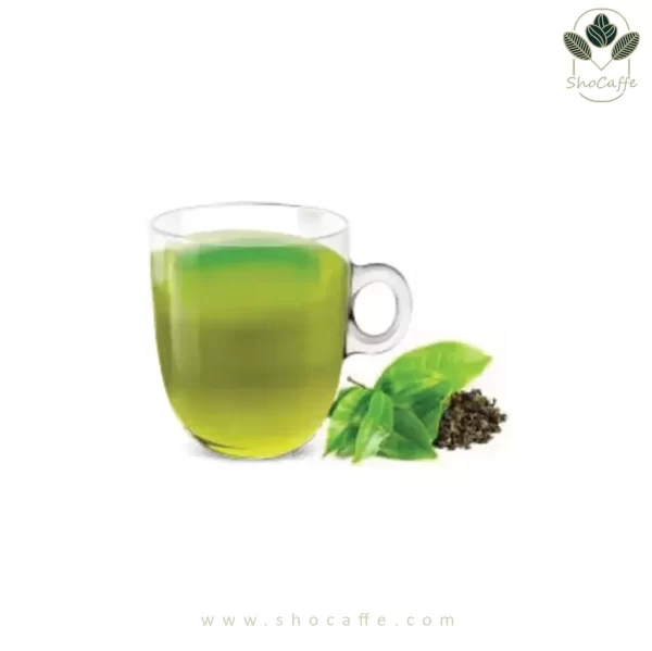 کپسول قهوه نسپرسو بونینی چای سبز نعنا Green Tea-بسته 10عددی با درجه تلخی متوسط