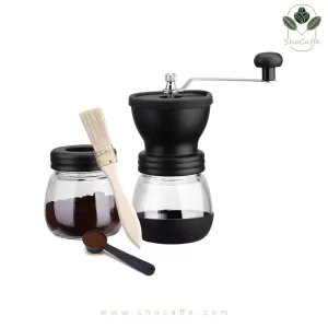 آسیاب دستی قهوه Hand Coffee Grinder-امکان اسیاب دانه های چرب و امکان اسیاب در درجه های مختلف رادارد