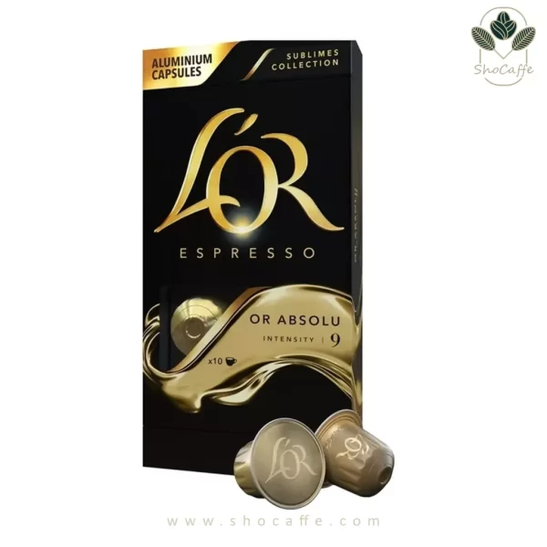 کپسول قهوه لور اور آبسولو L'or Or Absolu-بسته 10عددی