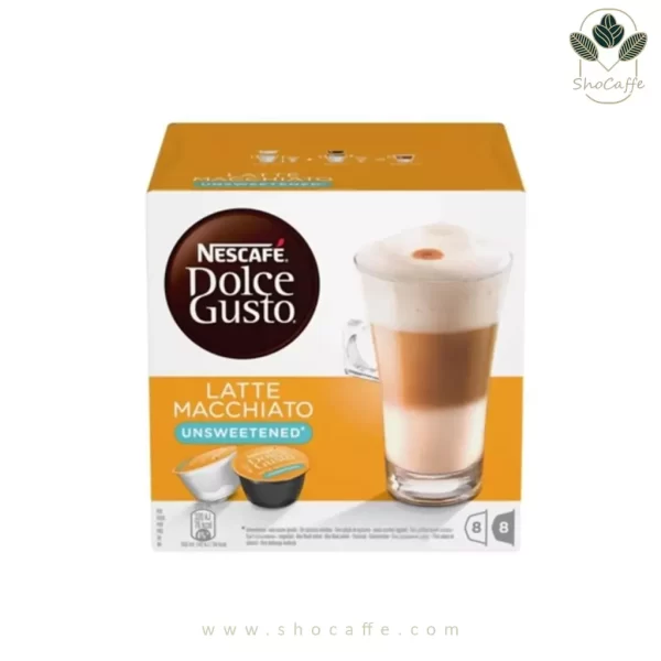 کپسول قهوه دولچه گوستو مدل Latte Macchiato Unsweetened-با وزن248 گرم