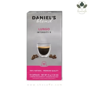 کپسول قهوه دنیل لانگو Lungo-بسته 10عددی