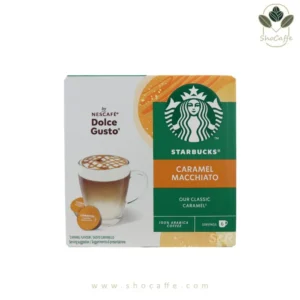 کپسول قهوه دولچه گوستو استارباکس ماکیاتو کارامل Latte Macchiato Caramel