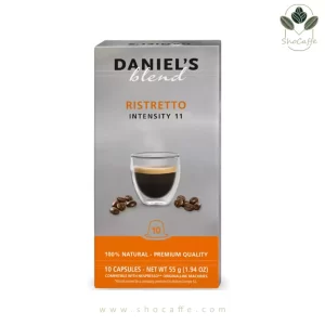 کپسول قهوه دنیل ریسترتو Ristretto-بسته10عددی