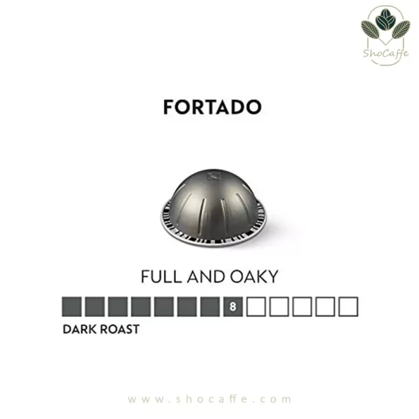 کپسول قهوه نسپرسو ورتو Gran Lungo Fortado- ده عددی