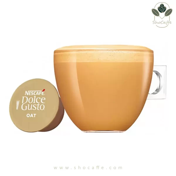 کپسول قهوه دولچه گوستو مدل اوت فلت وایت Oat Flat White