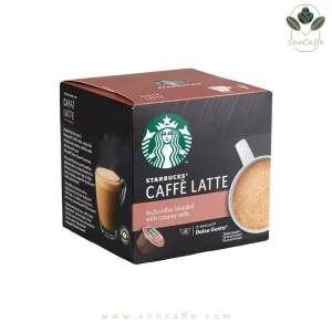 کپسول قهوه دولچه گوستو مدل کافه لاته استار باکس Caffe Latte Starbucks