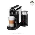 اسپرسوساز نسپرسو مدل سیتیز پلاتینیومی به همراه کف شیرساز NESPRESSO CITIZ Pelatinum & Milk