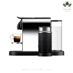 اسپرسوساز نسپرسو مدل سیتیز پلاتینیومی به همراه کف شیرساز NESPRESSO CITIZ Pelatinum & Milk