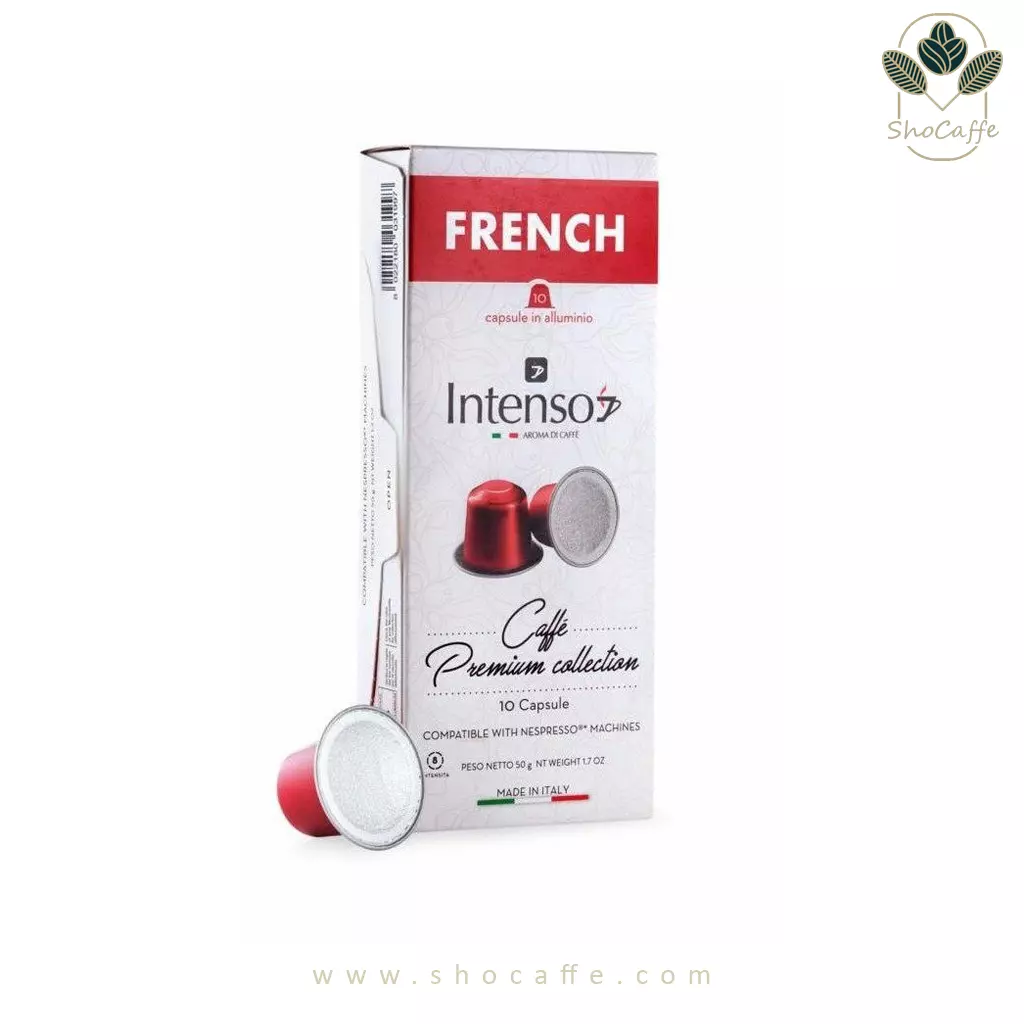 کپسول قهوه نسپرسو دلی کافه مدل French Intenso