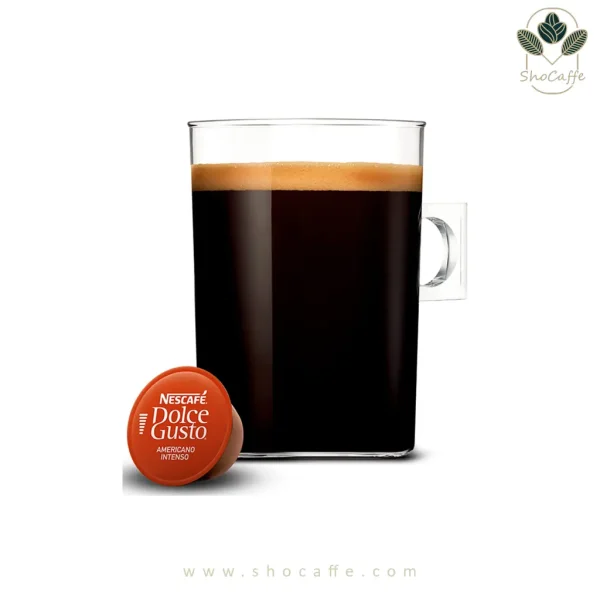 کپسول قهوه دولچه گوستو مدل آمریکانو اینتنسو DolceGusto Americano Intenso