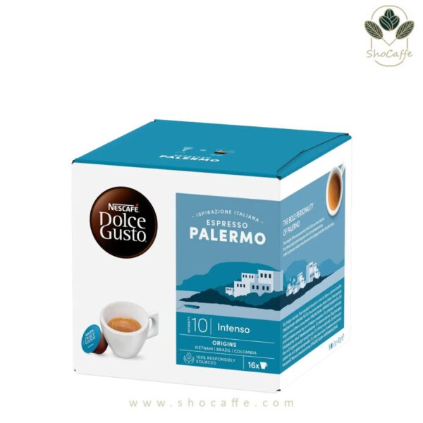 کپسول قهوه دولچه گوستو مدل اسپرسو پالرمو Espresso Palermo