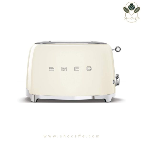 توستر اسمگ کوچک رنگ کرم Smeg TSF02CREU