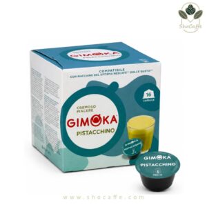 کپسول قهوه دولچه گوستو جیموکا مدل پسته Gimoka Pistacchino