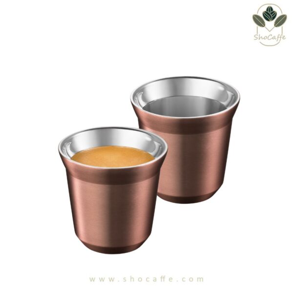 فنجان نسپرسو پیکسی رزابایا همراه همزن Pixie Rosabaya Espresso-ست 2عددی