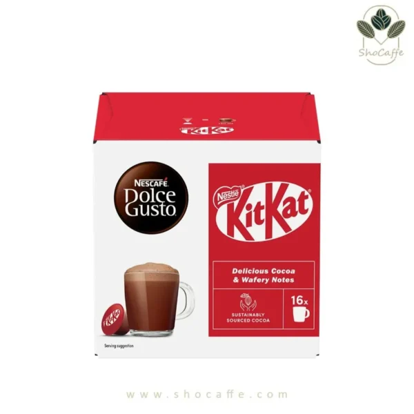 کپسول قهوه دولچه گوستو هات چاکلت کیت کت KitKat