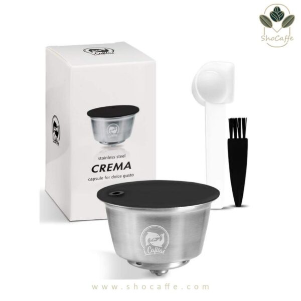کپسول قابل شارژ دولچه گوستو لومیو SS Creama Reusable Capsule for Lumio