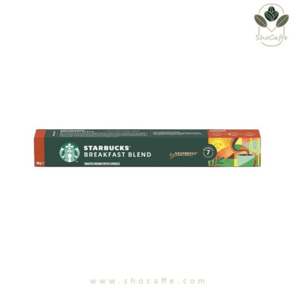 کپسول قهوه نسپرسو استارباکس برکفست بلند Starbucks Breakfast Blend