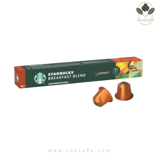 کپسول قهوه نسپرسو استارباکس برکفست بلند Starbucks Breakfast Blend