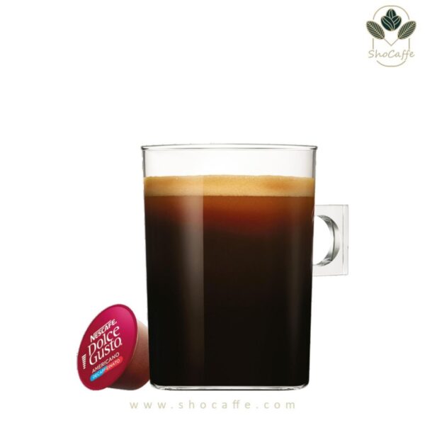 کپسول قهوه دولچه گوستو آمریکانو بدون کافئین Americano DecaffInato
