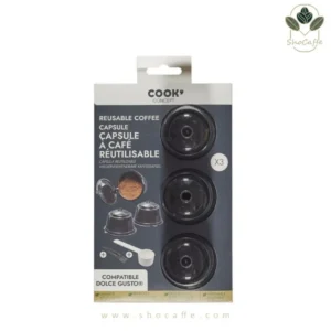 کپسول قابل شارژ دولچه گوستو Reusable Coffee Capsule-سه عددی