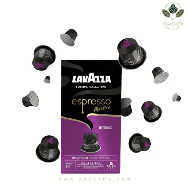 کپسول قهوه نسپرسو لاوازا مدل ماسترا اینتنسو Espresso Maestro Intenso