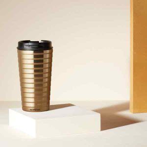 تراول ماگ نسپرسو مدل تاچ طلایی Touch Golden