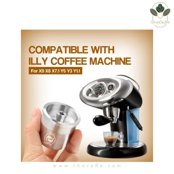 کپسول قابل شارژ آی کافی لاس ایلی illy