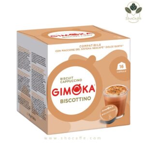 کپسول قهوه دولچه گوستو جیموکا مدل بیسکوئیت Gimoka Biscottino