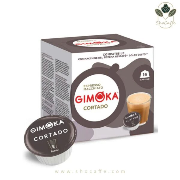 کپسول قهوه دولچه گوستو جیموکا مدل کورتادو Gimoka Cortado