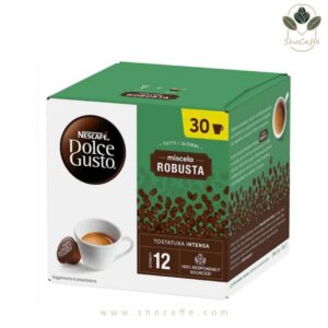 کپسول قهوه دولچه گوستو مدل روبوستا Robusta- سی عددی
