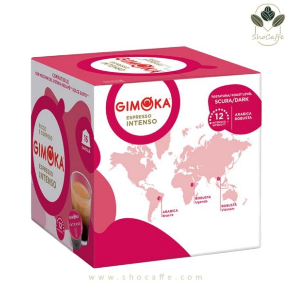 کپسول قهوه دولچه گوستو جیموکا مدل اسپرسو اینتنسو Gimoka Intenso