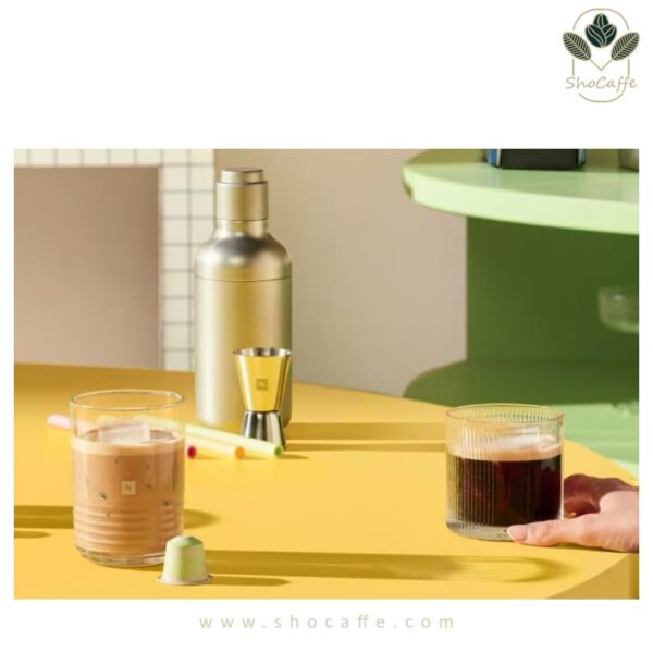 کپسول قهوه نسپرسو مدل پسته وانیلی Coconut Pistachio Flavour Over Ice