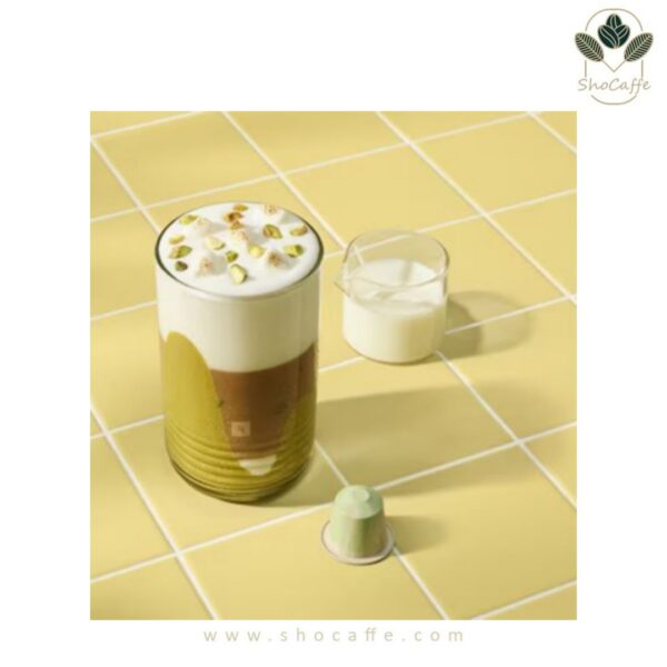 کپسول قهوه نسپرسو مدل پسته وانیلی Coconut Pistachio Flavour Over Ice