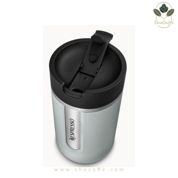 تراول ماگ نسپرسو مدل نوماد بزرگ آبی دودی Nomad Smokey Blue