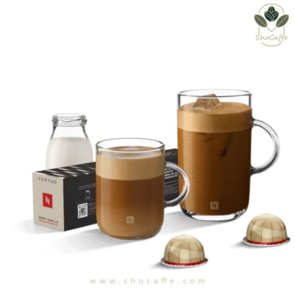 کپسول قهوه نسپرسو ورتو مدل وانیل دکف Mug Sweet Vanilla Decaf
