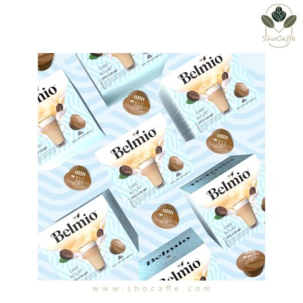 کپسول قهوه دولچه گوستو بلمیو کافه اوله Belmio Cafe Au Lait
