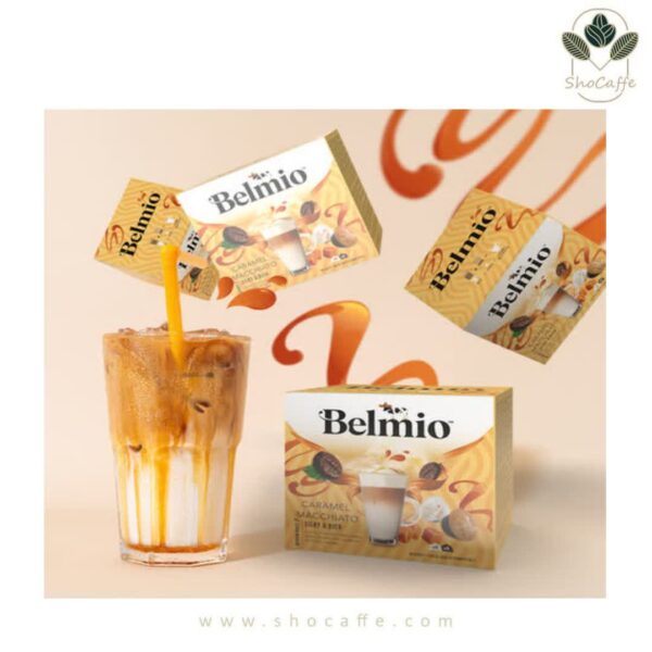 کپسول قهوه دولچه گوستو بلمیو کارامل ماکیاتو Belmio Caramel Macchiato