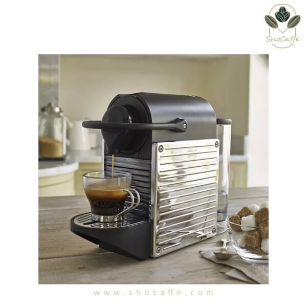 اسپرسوساز نسپرسو پیکسی تورمیکس استیل Nespresso Pixie Tx 160