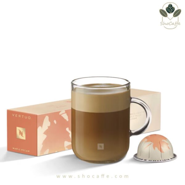 خرید کپسول قهوه نسپرسو ورتو ماپل پکان Maple Pecan