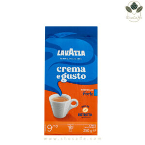 پودر قهوه لاوازا کرما گوستو فورته 250 گرمی Lavazza Crema E Gusto Forte