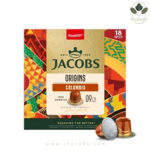 کپسول قهوه نسپرسوجاکوبز کلمبیا Single Origins Colombia-هجده عددی