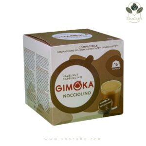 کپسول قهوه دولچه گوستو جیموکا مدل فندق Gimoka Nocciolino
