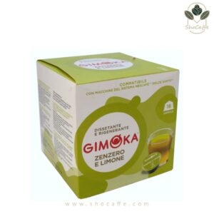 کپسول قهوه دولچه گوستو جیموکا مدل زنجبیل لیمو Gimoka Zenzero E Limone