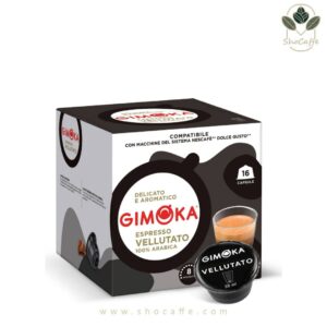 کپسول قهوه دولچه گوستو جیموکا مدل ولوتاتو Gimoka Velluttato